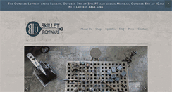 Desktop Screenshot of bluskilletironware.com